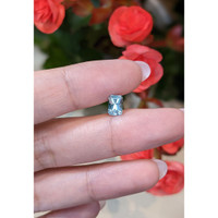 0.88 Ct. Aquamarine from Mozambique Life Style