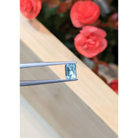 0.88 Ct. Aquamarine from Mozambique Life Style