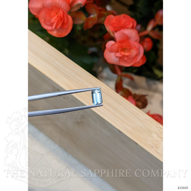 0.87 Ct. Aquamarine from Mozambique