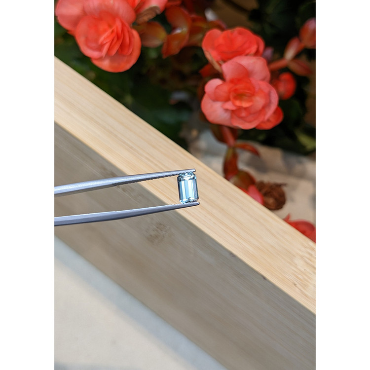 0.87 Ct. Aquamarine from Mozambique