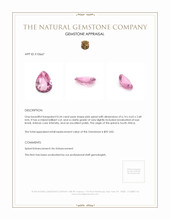 0.54 Ct. Spinel from South Africa Appraisal
