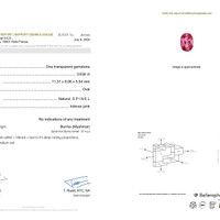 3.83 Ct. Spinel from Burma (Myanmar) Scan Report