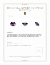 3.22 Ct. Spinel Appraisal