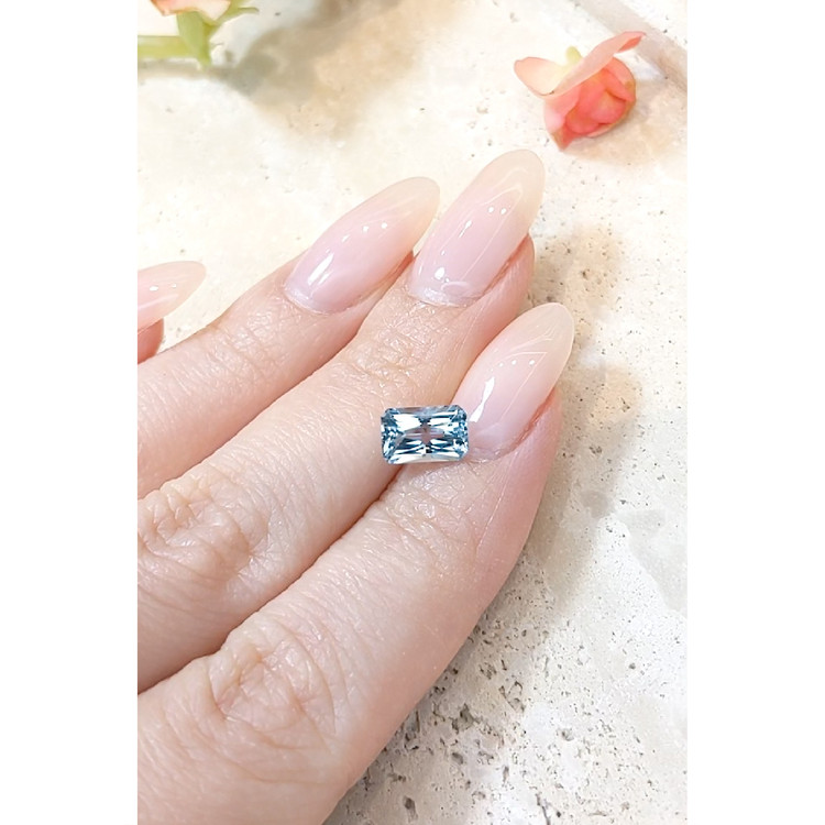 1.30 Ct. Aquamarine from Mozambique