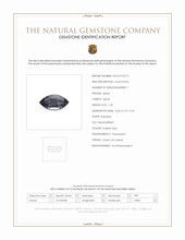 1.25 Ct. Purplish Grey Spinel from Ceylon (Sri Lanka) Scan Report