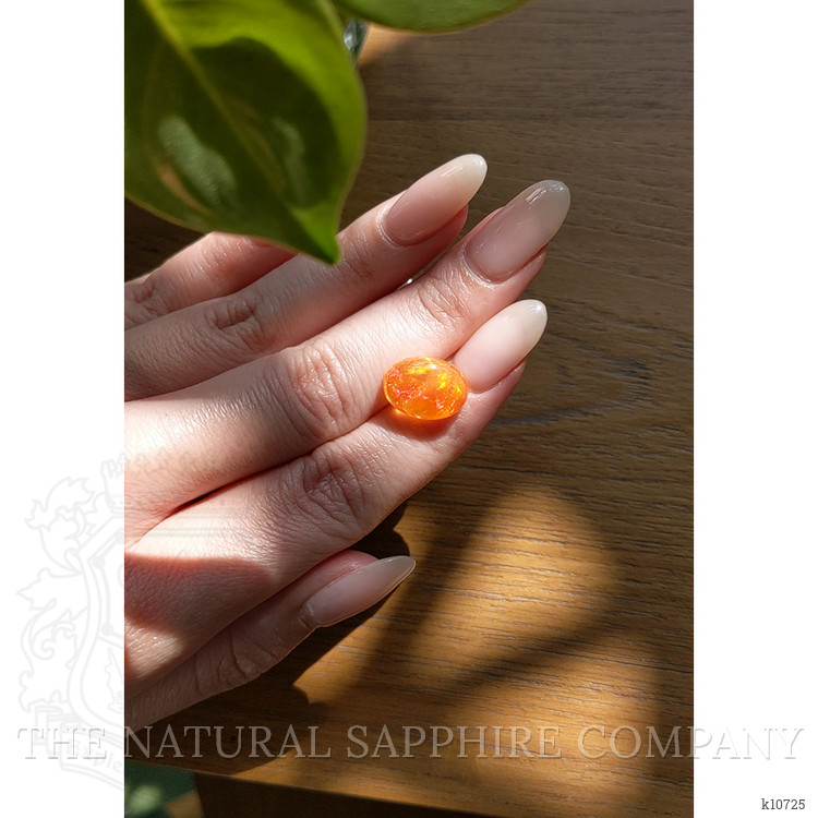 4.61 Ct. Cabochon Fire Opal from Mexico