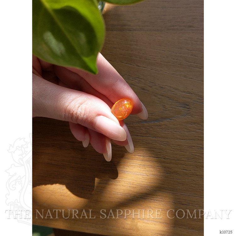 4.61 Ct. Cabochon Fire Opal from Mexico