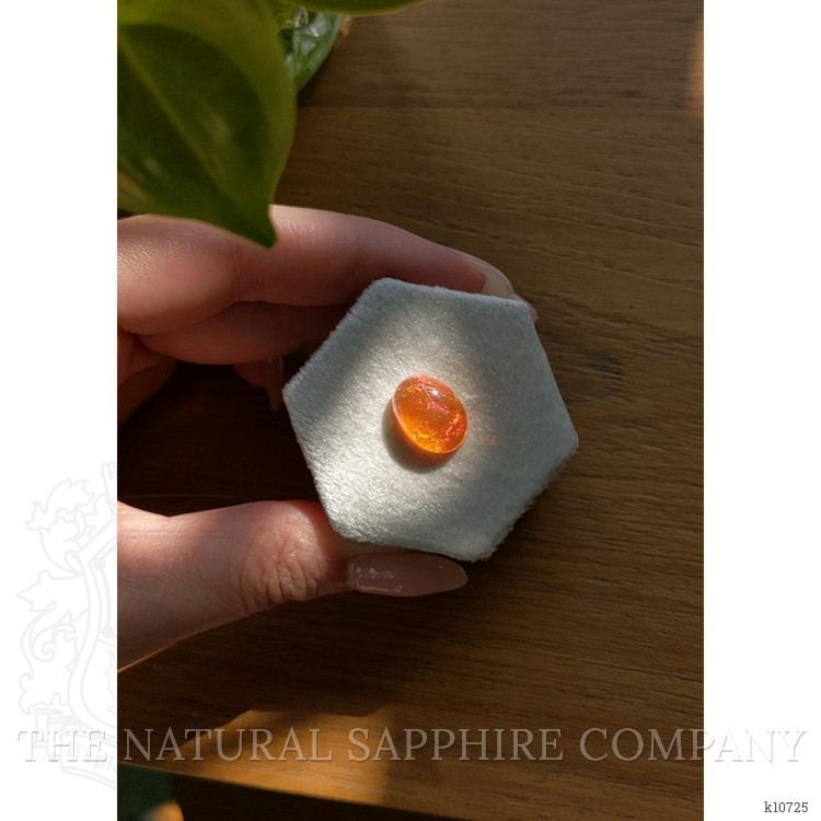 4.61 Ct. Cabochon Fire Opal from Mexico