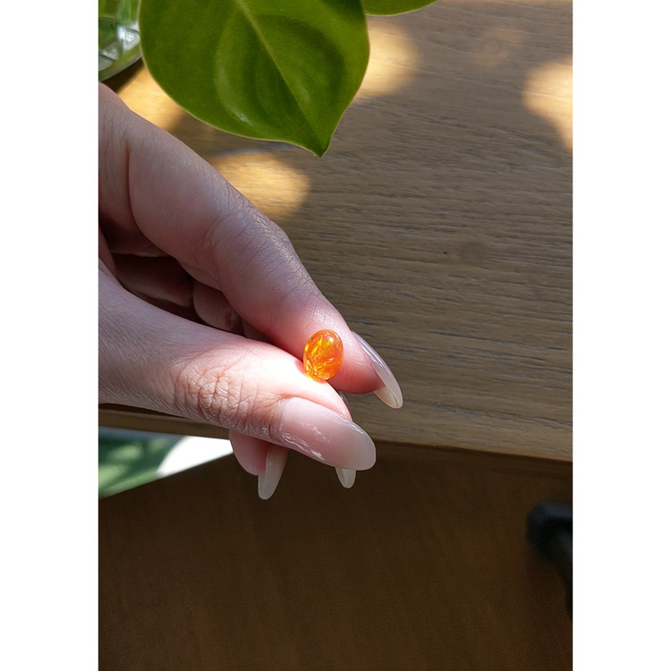 1.99 Ct. Cabochon Fire Opal from Mexico