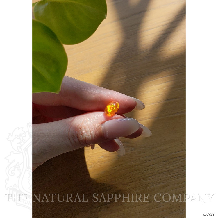 2.12 Ct. Cabochon Fire Opal from Mexico