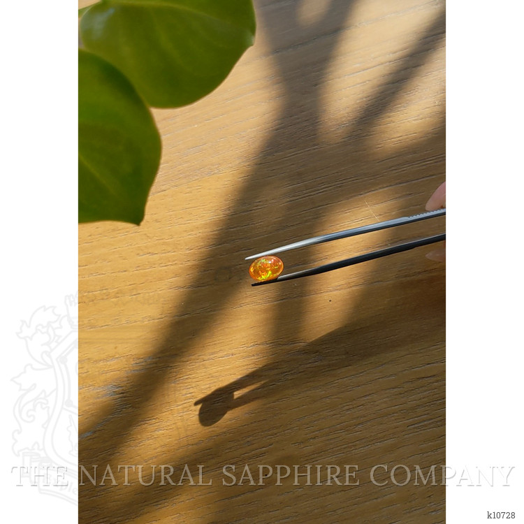 2.12 Ct. Cabochon Fire Opal from Mexico