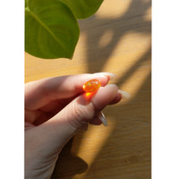 4.37 Ct. Cabochon Fire Opal from Mexico Life Style