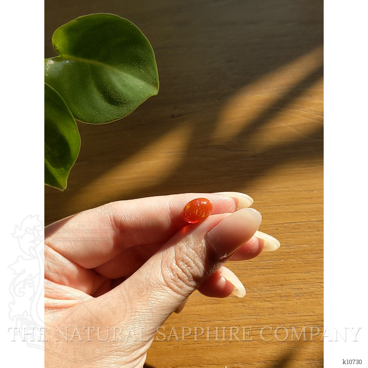 2.47 Ct. Cabochon Fire Opal from Mexico