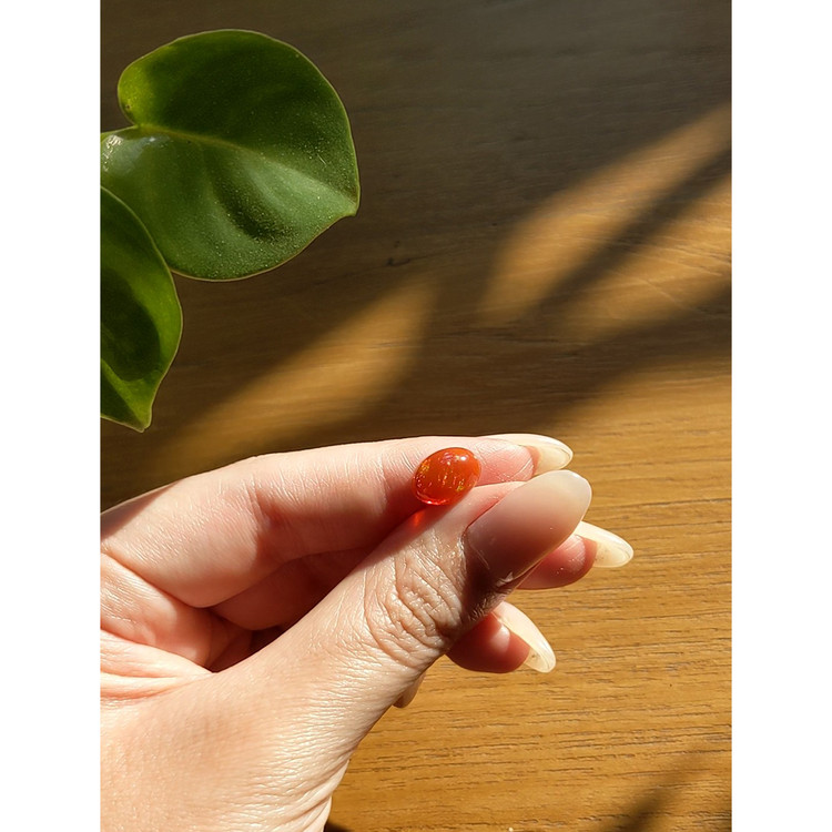 2.47 Ct. Cabochon Fire Opal from Mexico
