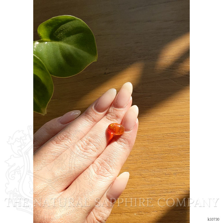 2.47 Ct. Cabochon Fire Opal from Mexico