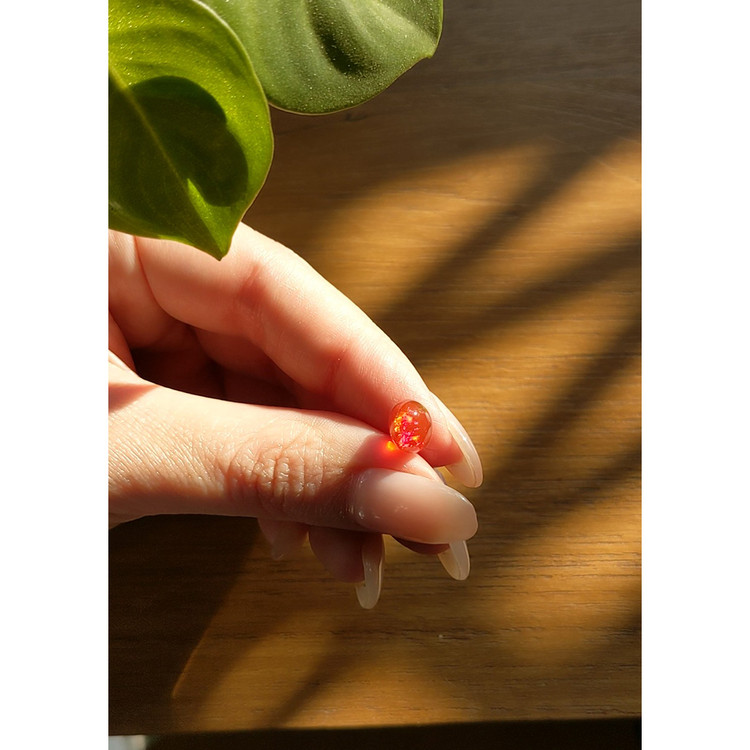 1.78 Ct. Cabochon Fire Opal from Mexico