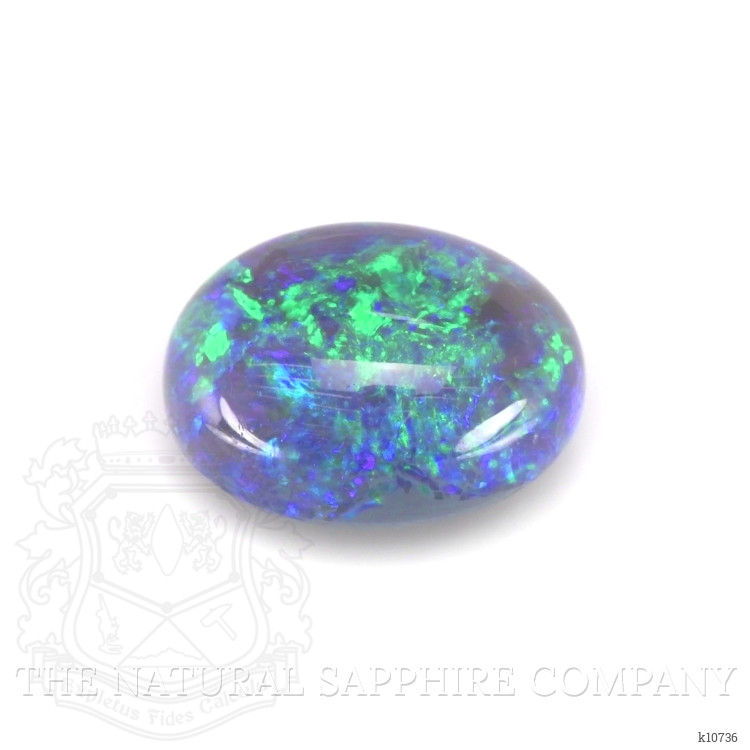 6.26 Ct. Cabochon Semi-Black Opal from Australia