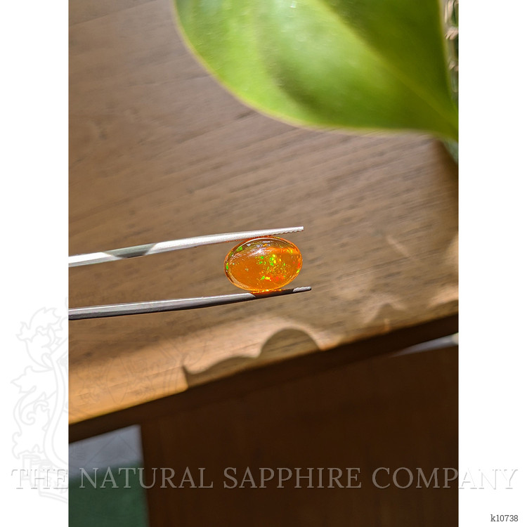 4.56 Ct. Cabochon Fire Opal from Mexico