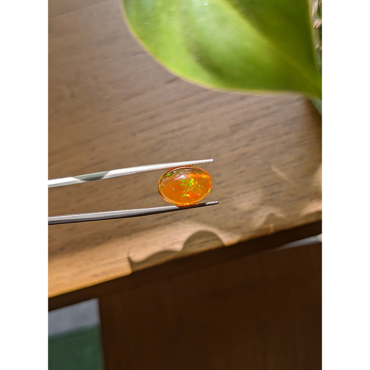 4.56 Ct. Cabochon Fire Opal from Mexico