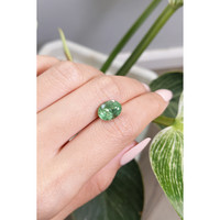 3.90 Ct. Demantoid Garnet from Madagascar Life Style
