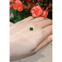 0.77 Ct. Chrome Tourmaline from Mozambique Life Style