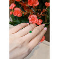 0.68 Ct. Chrome Tourmaline from Mozambique Life Style