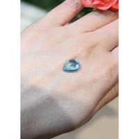 3.26 Ct. Cabochon Aquamarine from Mozambique Life Style