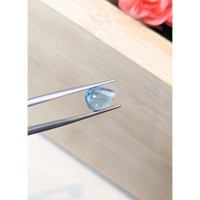 3.26 Ct. Cabochon Aquamarine from Mozambique Life Style