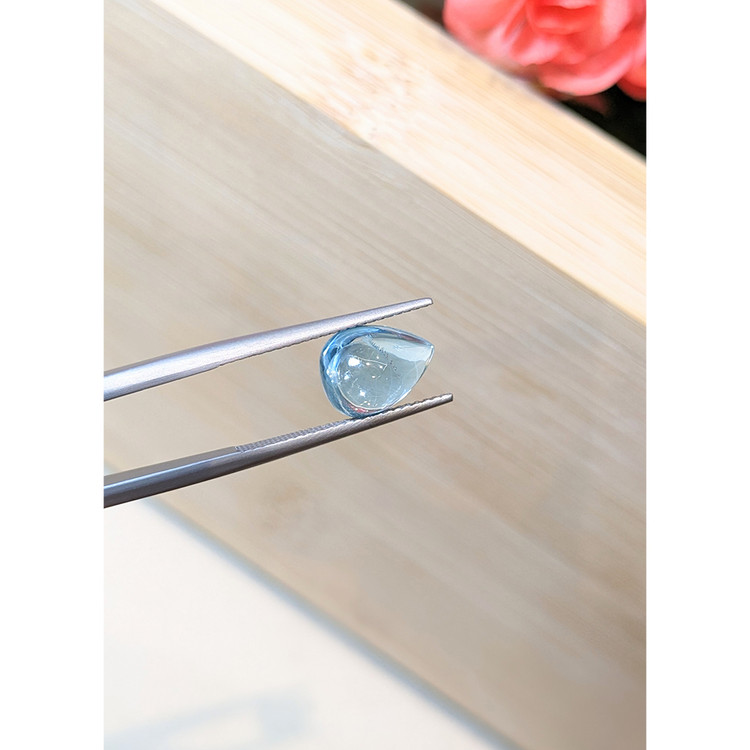 3.26 Ct. Cabochon Aquamarine from Mozambique