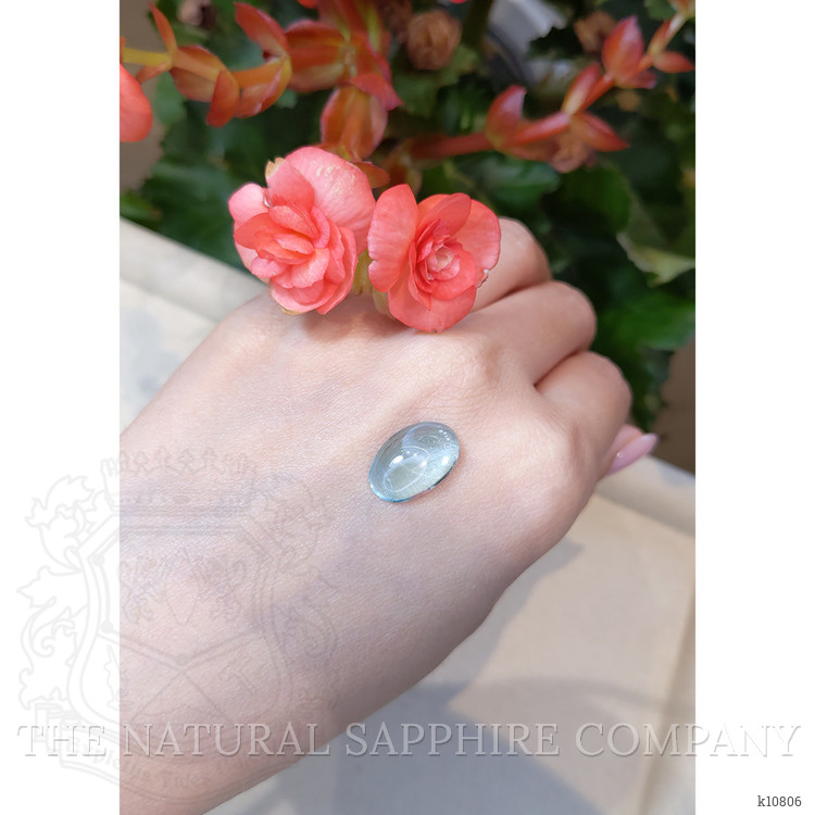 5.64 Ct. Cabochon Aquamarine from Mozambique