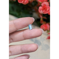 0.81 Ct. Aquamarine from Mozambique Life Style