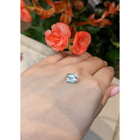 1.88 Ct. Aquamarine from Mozambique Life Style