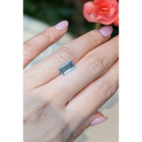 1.20 Ct. Aquamarine from Mozambique Life Style
