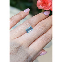 1.20 Ct. Aquamarine from Mozambique Life Style