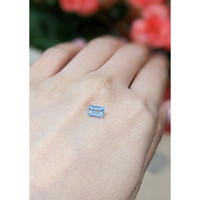 0.60 Ct. Aquamarine from Mozambique Life Style