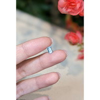 0.66 Ct. Aquamarine from Mozambique Life Style