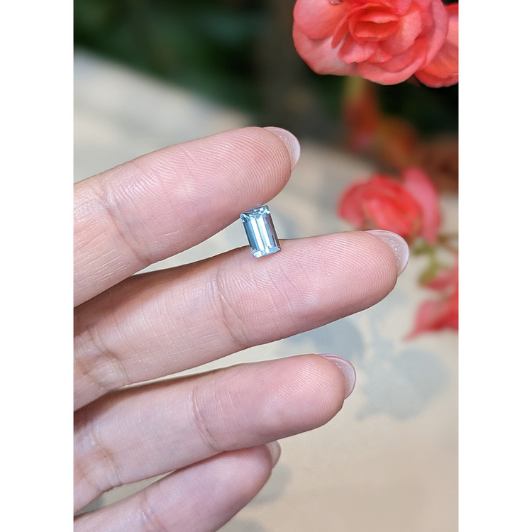 0.78 Ct. Aquamarine from Mozambique