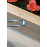 0.78 Ct. Aquamarine from Mozambique Life Style