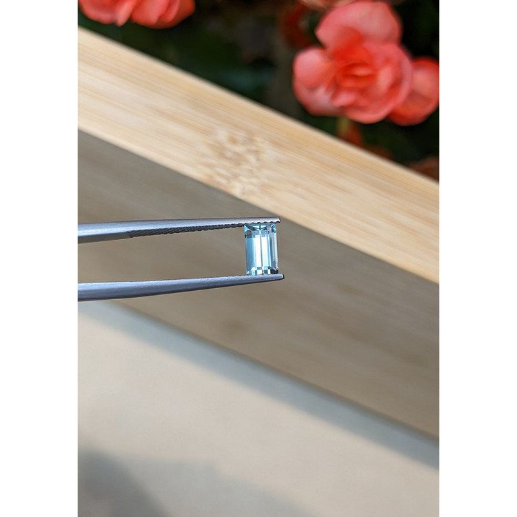 0.78 Ct. Aquamarine from Mozambique