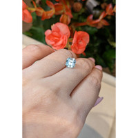 1.88 Ct. Aquamarine from Mozambique Life Style