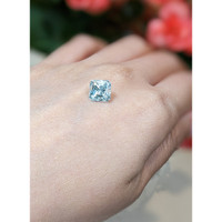 2.68 Ct. Aquamarine from Mozambique Life Style