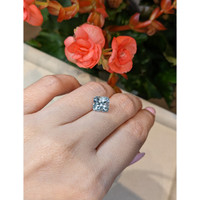 2.66 Ct. Aquamarine from Mozambique Life Style