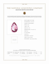 3.00 Ct. Topaz from Ceylon (Sri Lanka) Scan Report