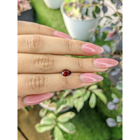 1.06 Ct. Garnet from Ceylon (Sri Lanka) Life Style