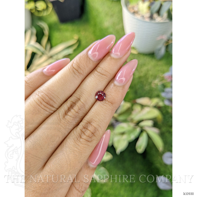 0.77 Ct. Garnet from Ceylon (Sri Lanka)