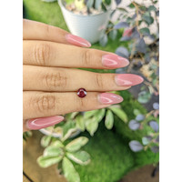 0.77 Ct. Garnet from Ceylon (Sri Lanka) Life Style