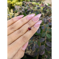 1.74 Ct. Garnet from Ceylon (Sri Lanka) Life Style