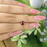 1.14 Ct. Garnet from Ceylon (Sri Lanka) Life Style