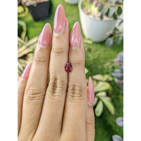 1.01 Ct. Garnet from Ceylon (Sri Lanka) Life Style