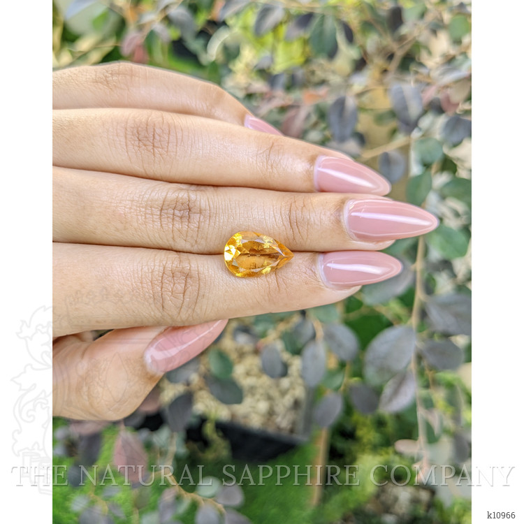 4.56 Ct. Citrine from Ceylon (Sri Lanka)